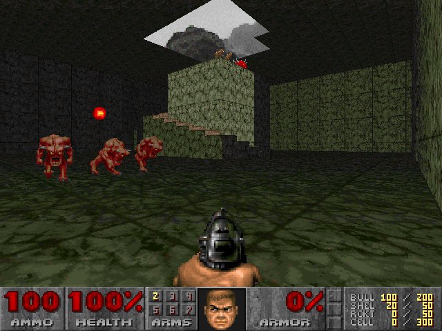 E1M6 Screen Shot