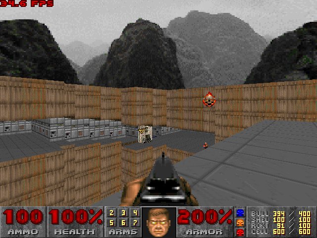 E1M7 Screen Shot